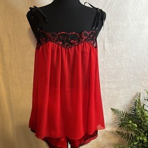 Secret Treasures intimate sleepwear. NWOT Red Size XL